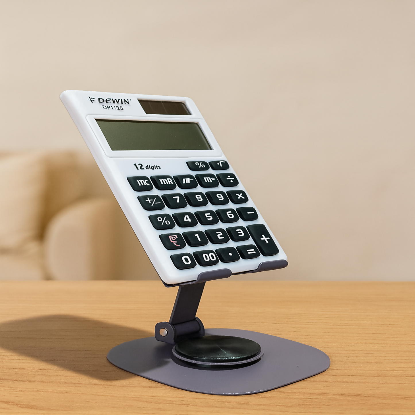 Adjustable Metal Mobile Phone Stand Holder for Desk | Heavy-Duty Anti-Slip Mobile & Tablet Stand with Height & Angle Adjustment | Universal Compatible Phone Stand for Office, Home, Video Calls, Gaming & Charging