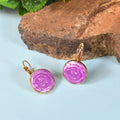 Gold-Plated Earrings – Elegant Gemstone & Ethnic Style | HV