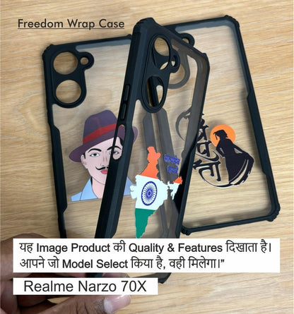 Freedom Wrape Case For Realme Narzo 70X