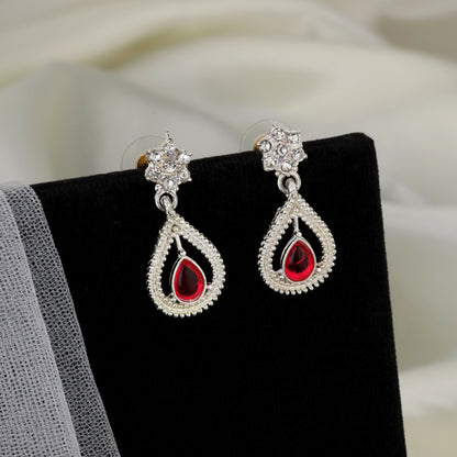 Rustic Oxidized Silver Emerald Scallop Choker Set