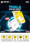 20W USB Type-C Charger – Fast & Travel-Friendly Power Adapter