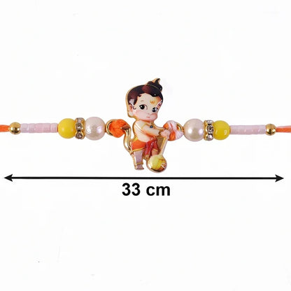 Bal Hanuman Rakhi Divine Protection & Courage for Brother (50pcs)