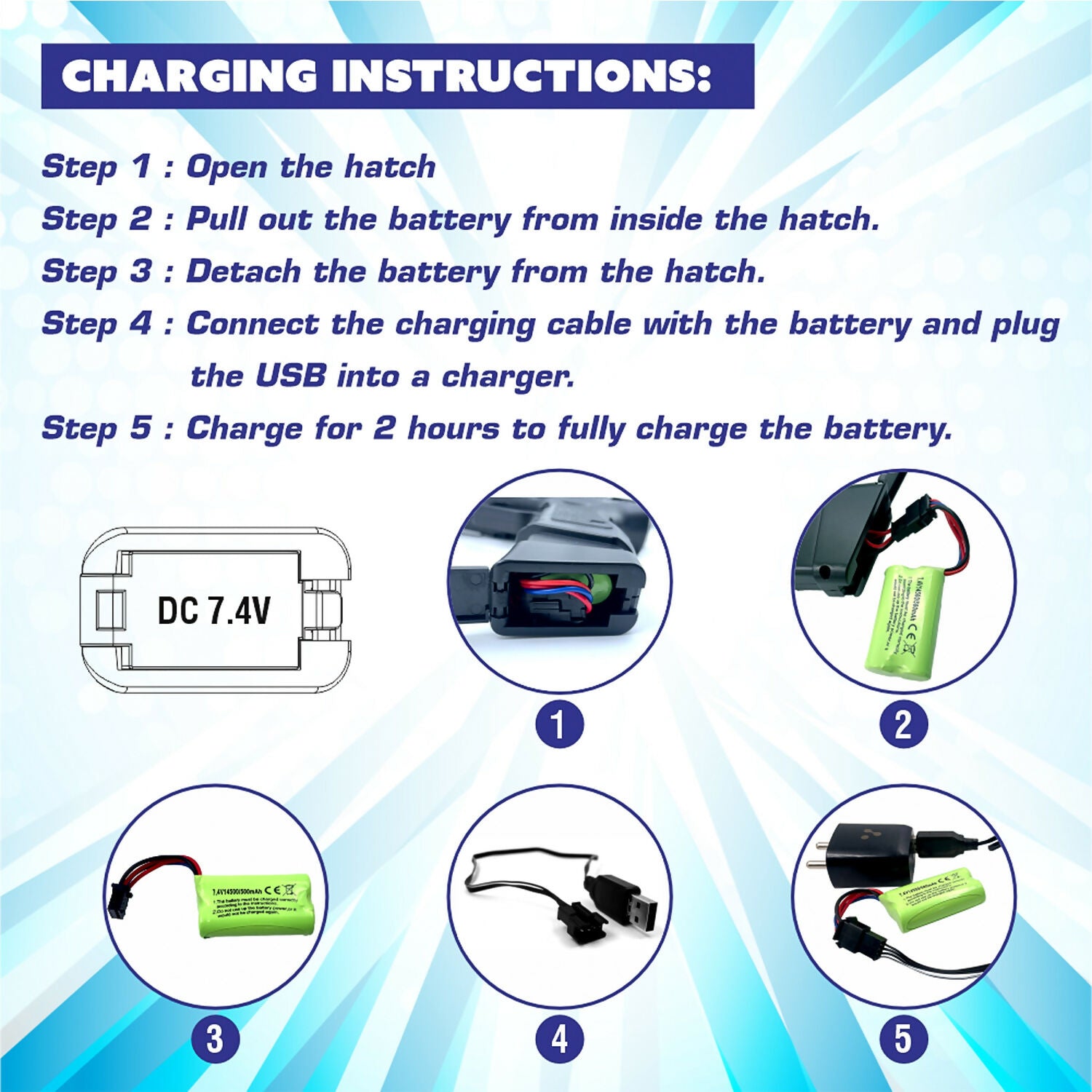 Rechargeable Soft Bullet Toy Gun Set with 30 Bullets and Dual Manual Auto Firing Mode