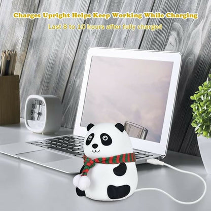 Cute Panda LED Night Lamp with Touch Control for Kids Bedroom & Gifting