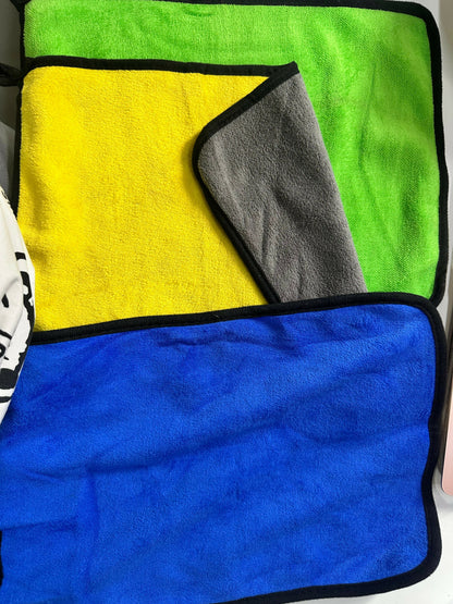 Premium Microfiber Cleaning Cloth, Towel (40x30 cm / 1 Pc)