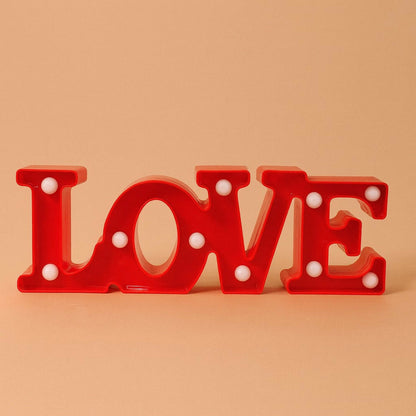LOVE LED Marquee Light for Bedroom, Proposal, Wedding & Home Décor
