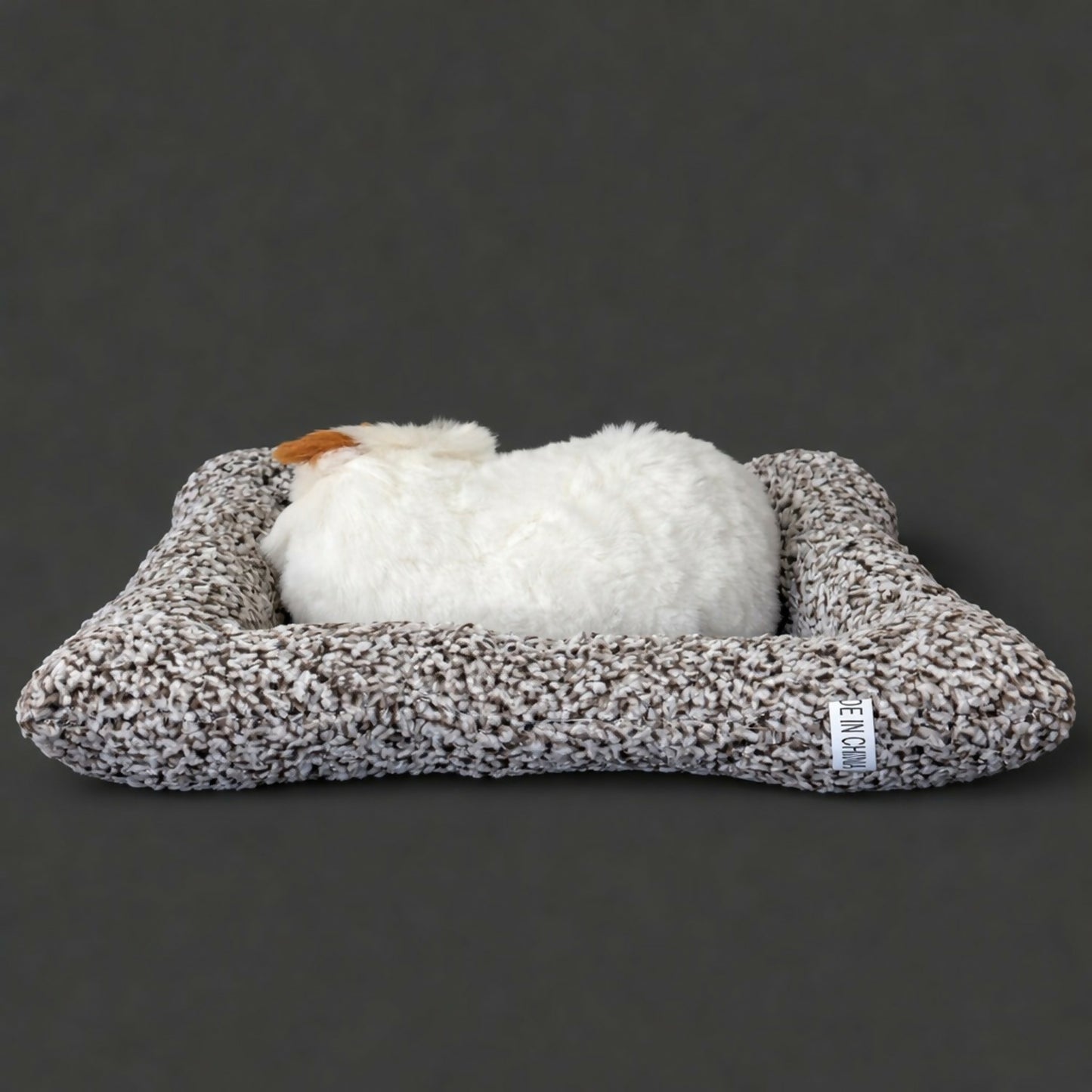 Sleeping Cat Showpiece on Soft Cushion for Home & Office Desk Decor