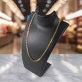 Gold Plated Traditional Chain – Elegant 22 Inch Necklace
