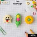 Cartoon Eraser – Soft Non-Toxic 3D Rubber for Kids