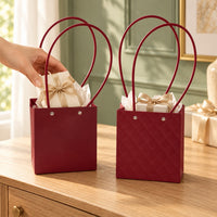 Small Foldable Gift Bag with Loop Handles for Return Gifts and Hampers (1 Pc)