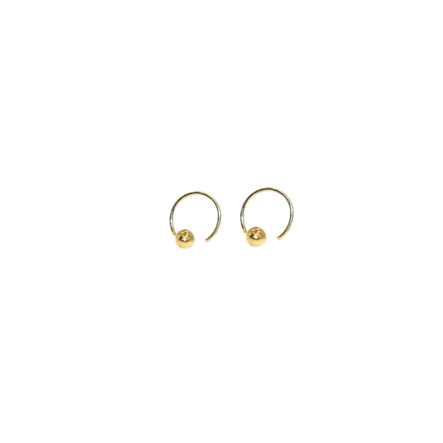 Gold Open Hoop nosepin Laung Koka Nathni combo pack of 2 for women and girls