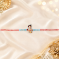 Kids Rakhi – Hanuman Design for Brother | Vibrant Bead Chain