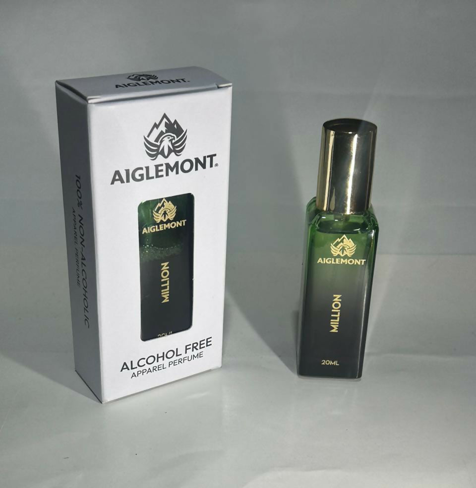 Aiglemont Million Alcohol-Free Long Lasting Perfume Spray for Men & Women 20ml