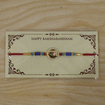 Ram Naam Devnagari Rakhi Traditional, Stylish & Comfortable (5pcs)