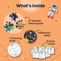Solar System Floor Puzzle – Educational Toy for Kids 3+ with 39 Pieces