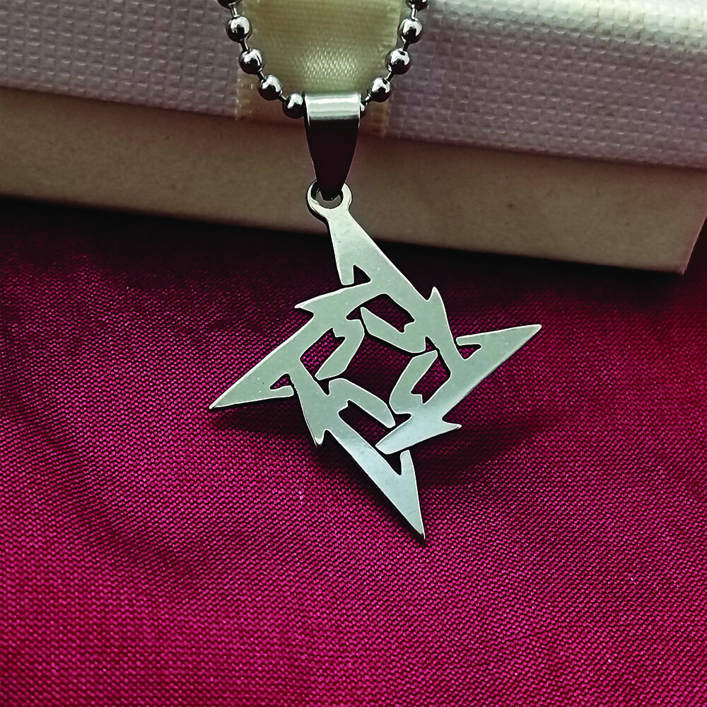 Ninja Star Chain Pendant For Men