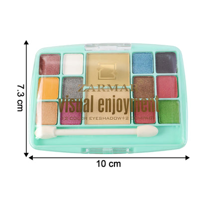 Multi-Color Eyeshadow & Compact Makeup Kit (15 GM / 1 Pc)