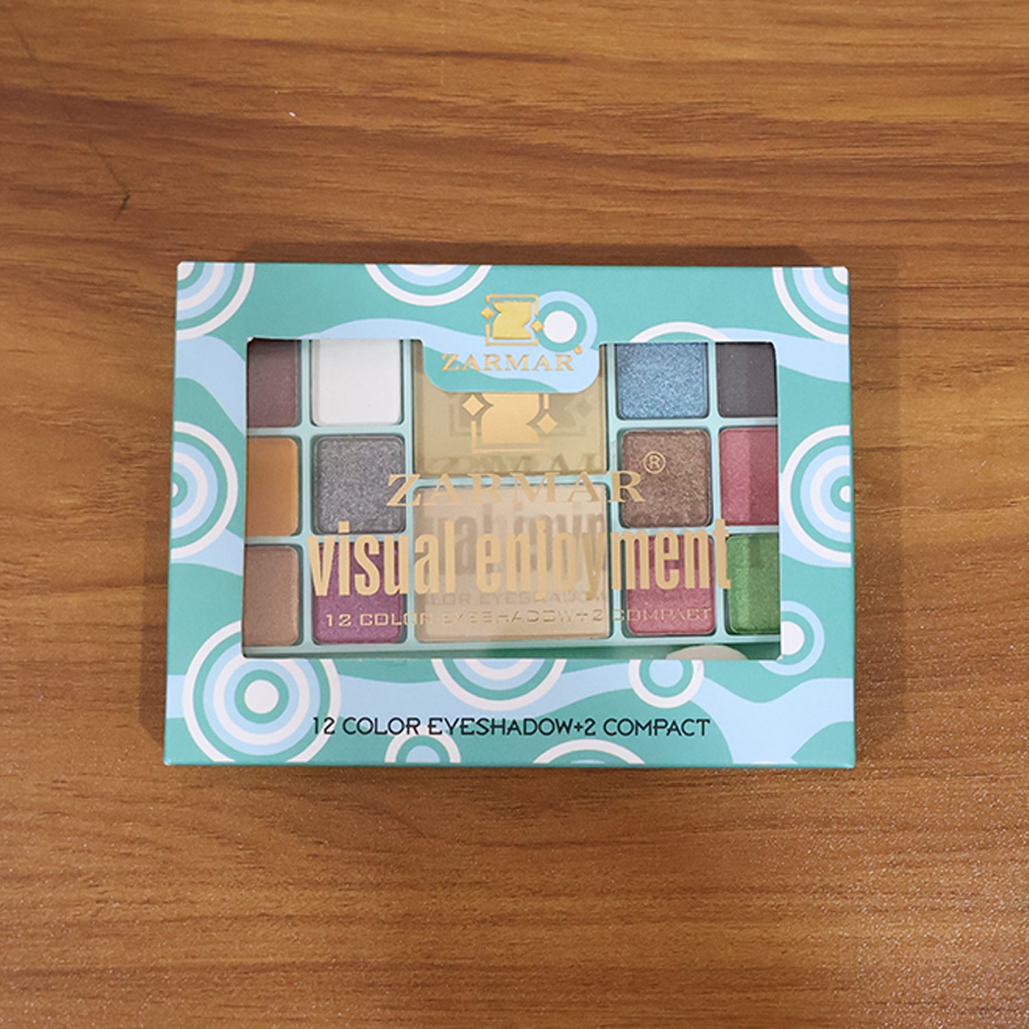 Multi-Color Eyeshadow & Compact Makeup Kit (15 GM / 1 Pc)