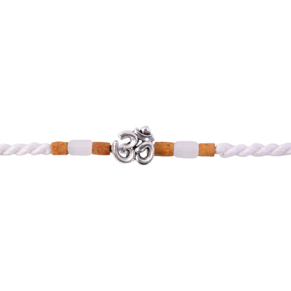 Elegant Diamond Look Rakhi with Shiny Centre and Refined Raksha Bandhan Styling