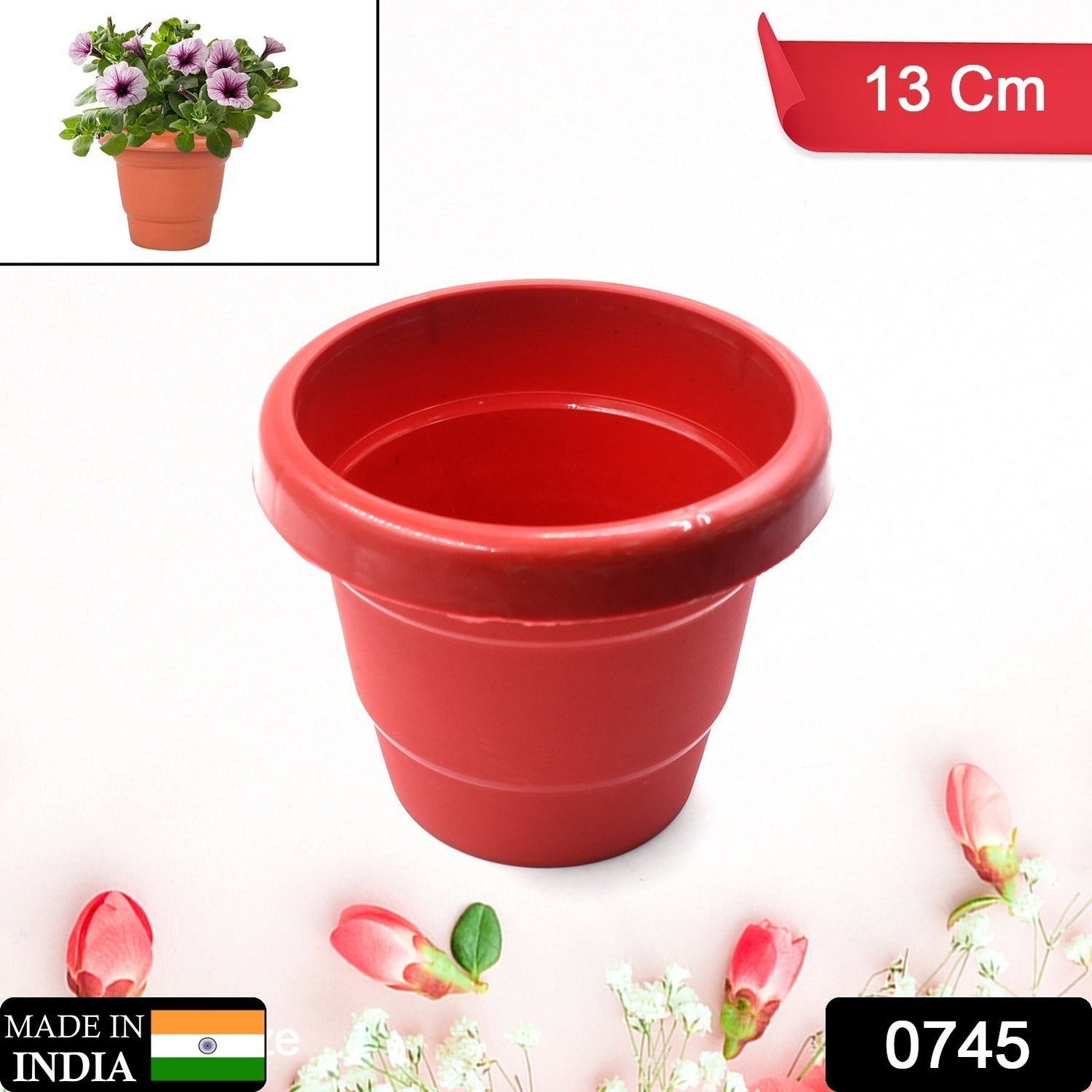 Plastic Heavy Duty Plant Container Pot/Gamla for Indoor Home Decor | O ...