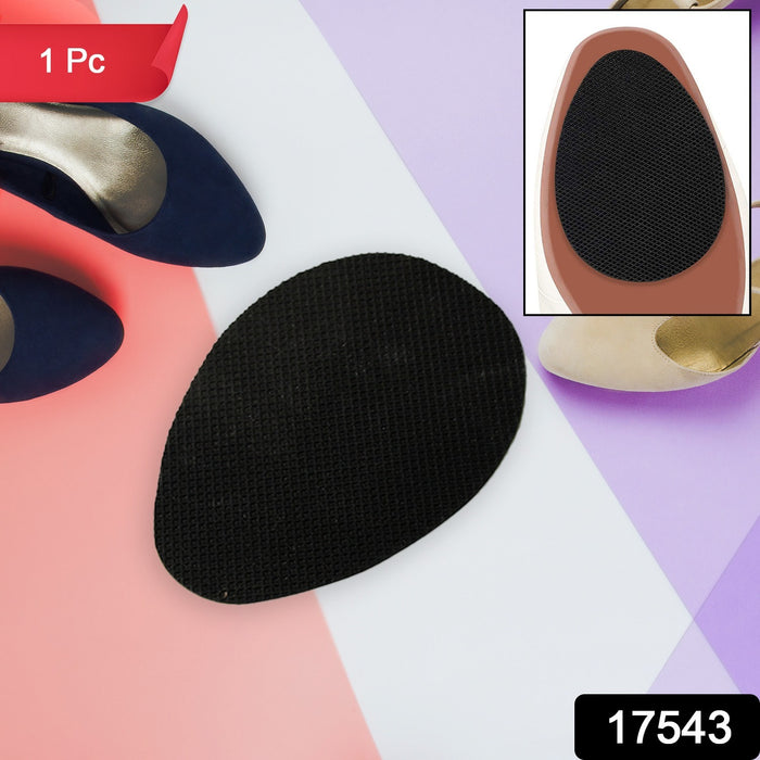 Non-Slip Shoe Pads, Rubber Shoe Sole Protector Pads, Self-Adhesive Shoe Grips Pads Stickers Non Skid for Ladies Shoes, High Heels, Boots