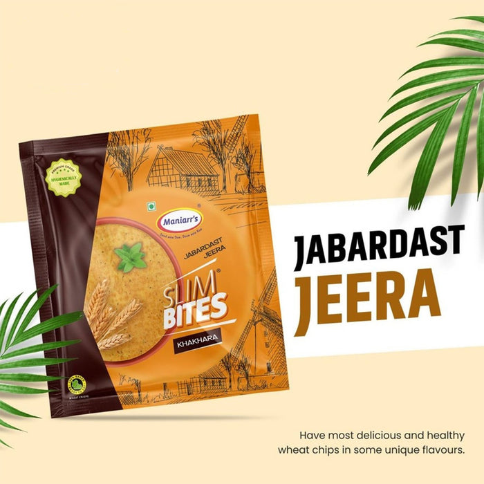 Maniarr's Jeera Khakhra Wheat Chips (200Gm)