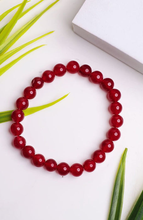 Earth Gems Ruby Stone Bracelet (1 Pc)