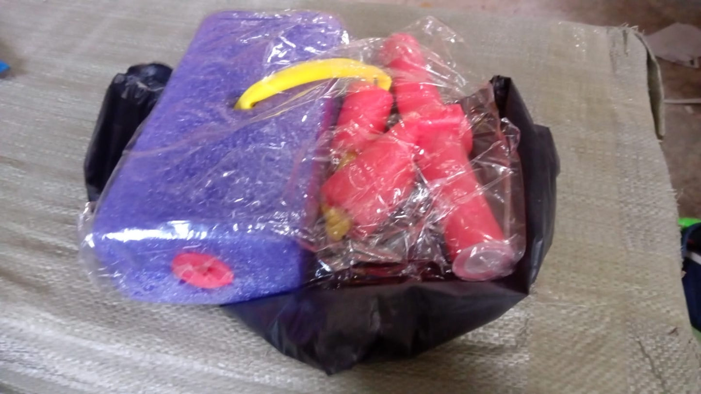 न्यू बाउंस द्वारा बच्चों के लिए क्रिएटिव फिटनेस जम्पर | टॉडलर्स के लिए सुरक्षित, उछाल वाला खिलौना | बच्चों के लिए मज़ेदार फोम हॉपर | प्रत्येक हॉप के साथ चीख़ता है | लड़कियों और लड़कों के लिए बढ़िया उपहार (1 पीस)