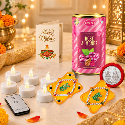 LED Tealight Chocolate Gift Set