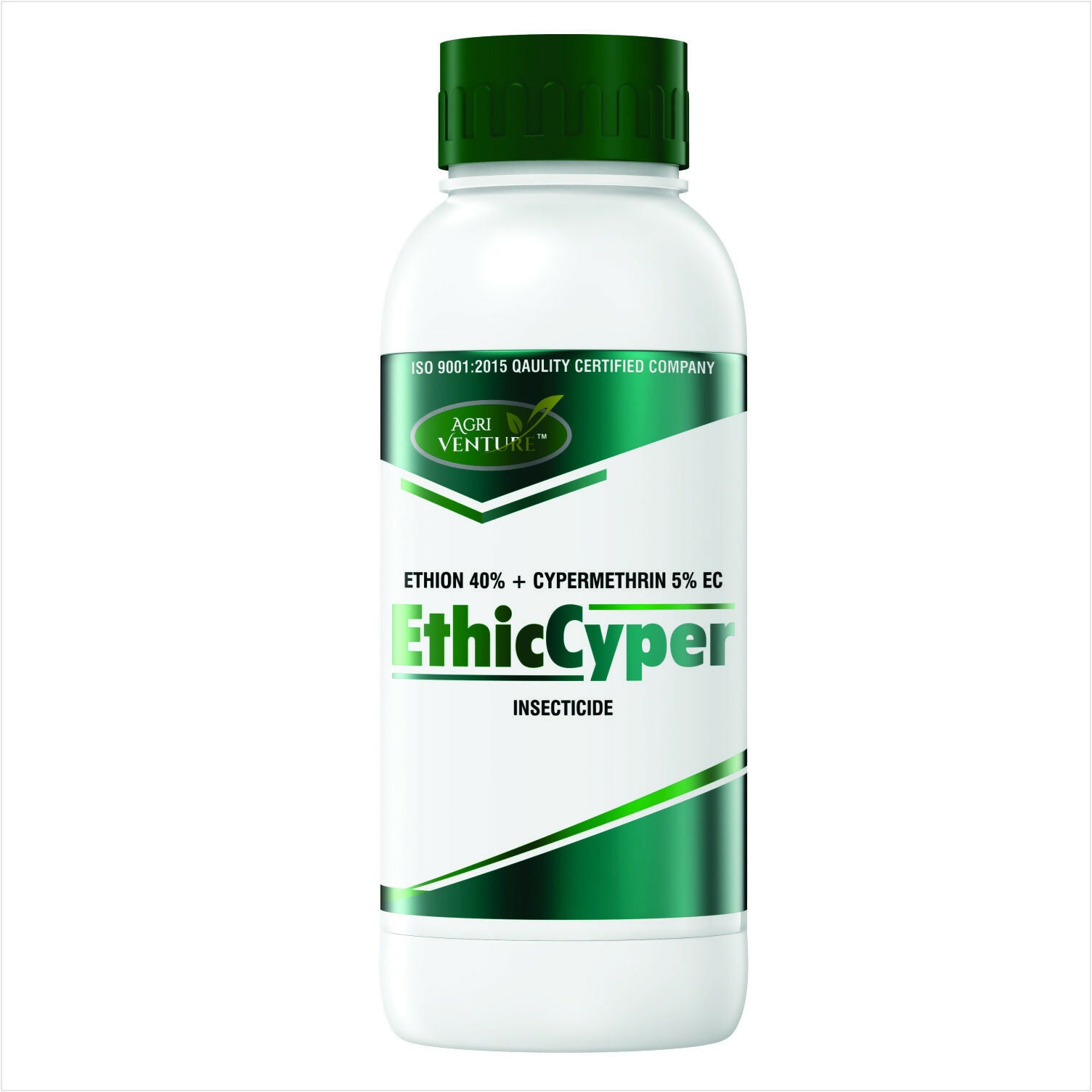 AgriVenture ETHICCYPER ( Ethion 40% + Cypermethrin 5% EC ) Insecticide, Highly Effective Against Bollwormsi (1000ML)