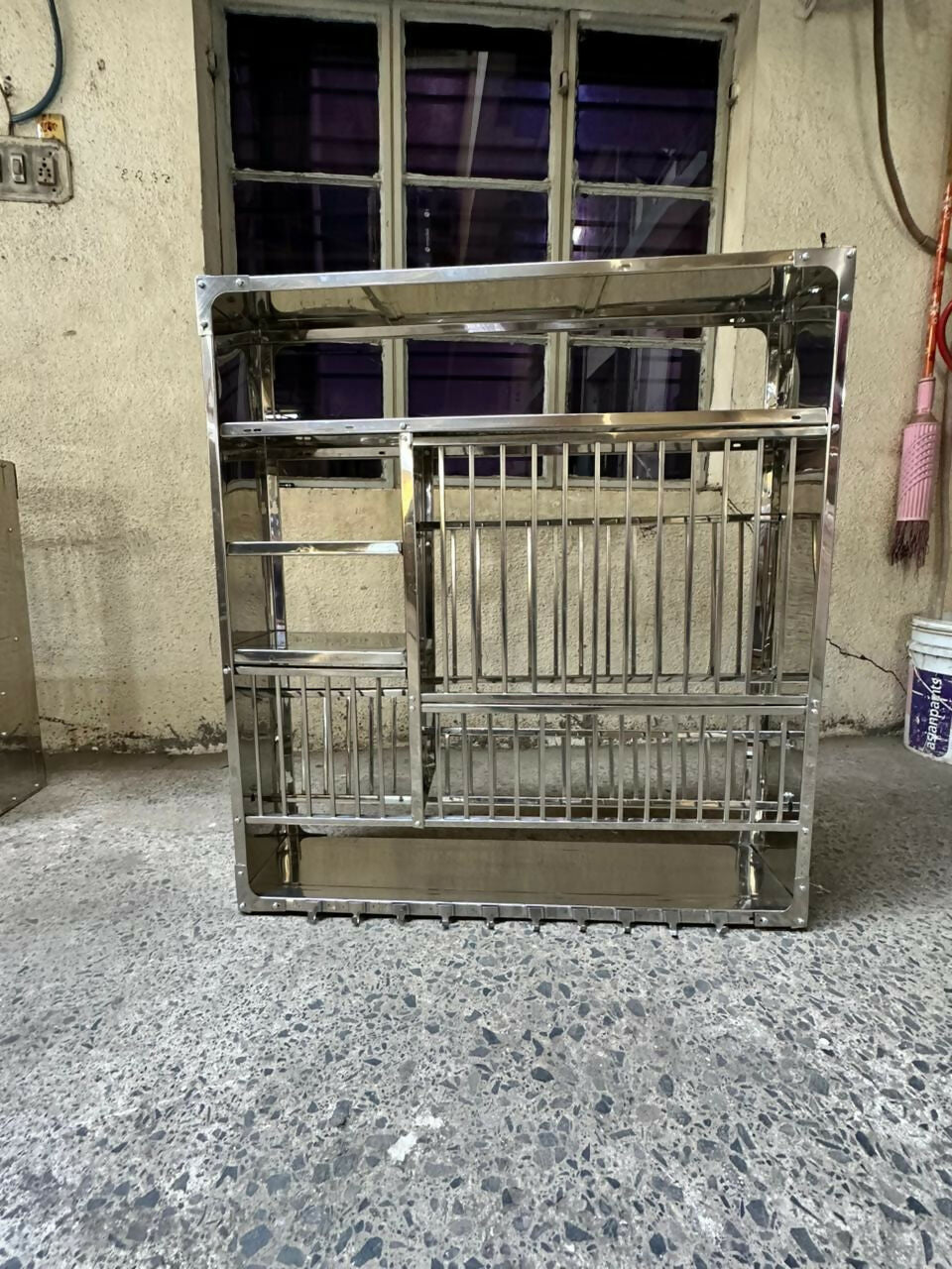 Stainless Steel Wall-Mounted Utensil Storage Rack Kitchen Organizer Model-DLX-3836