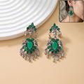 Traditional Oxidised SilverChandbali Earrings – Elegant Ethnic Design