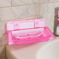 Plastic Soap Dish Holder – Wall-Mounted with Drainage Holes