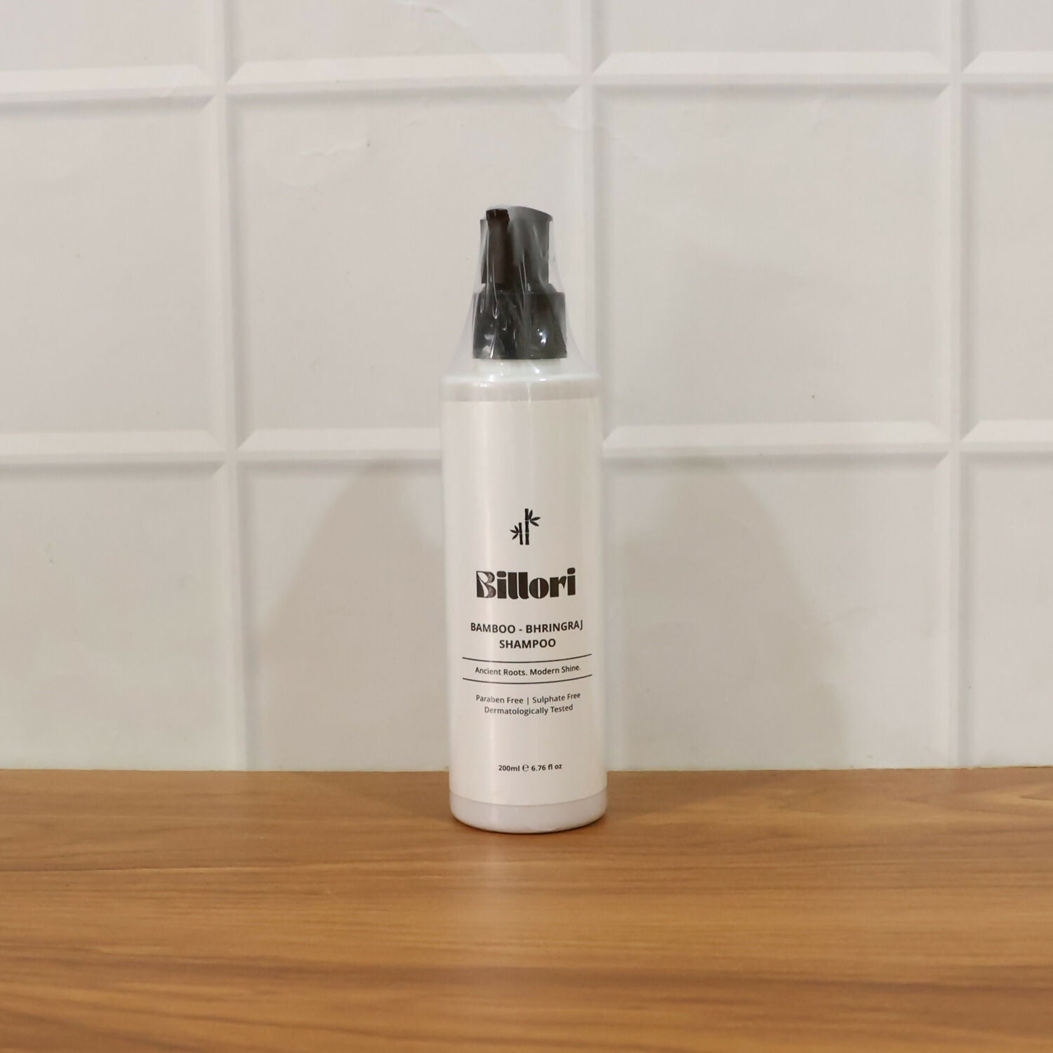 Bamboo Bhringraj Shampoo with Neem, Aritha & Shikakai Extracts (5 Power Shampoo) (200ml)