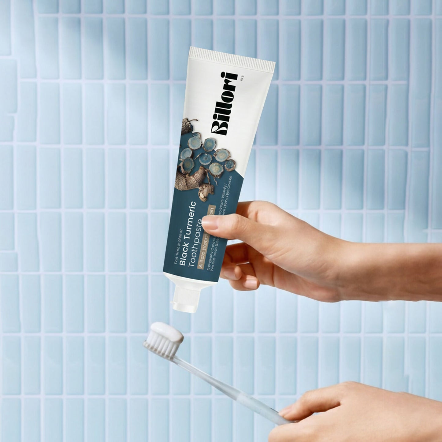 Black Turmeric Toothpaste with A Rare Herbal Innovation, First Time in Bharat (100 g)