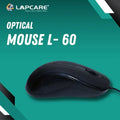Lapcare L60 Wired Mouse – Reliable USB Connectivity