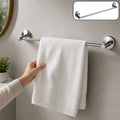 Wall Mounted Stainless Steel Towel Rod – Space-Saving Bathroom Essential