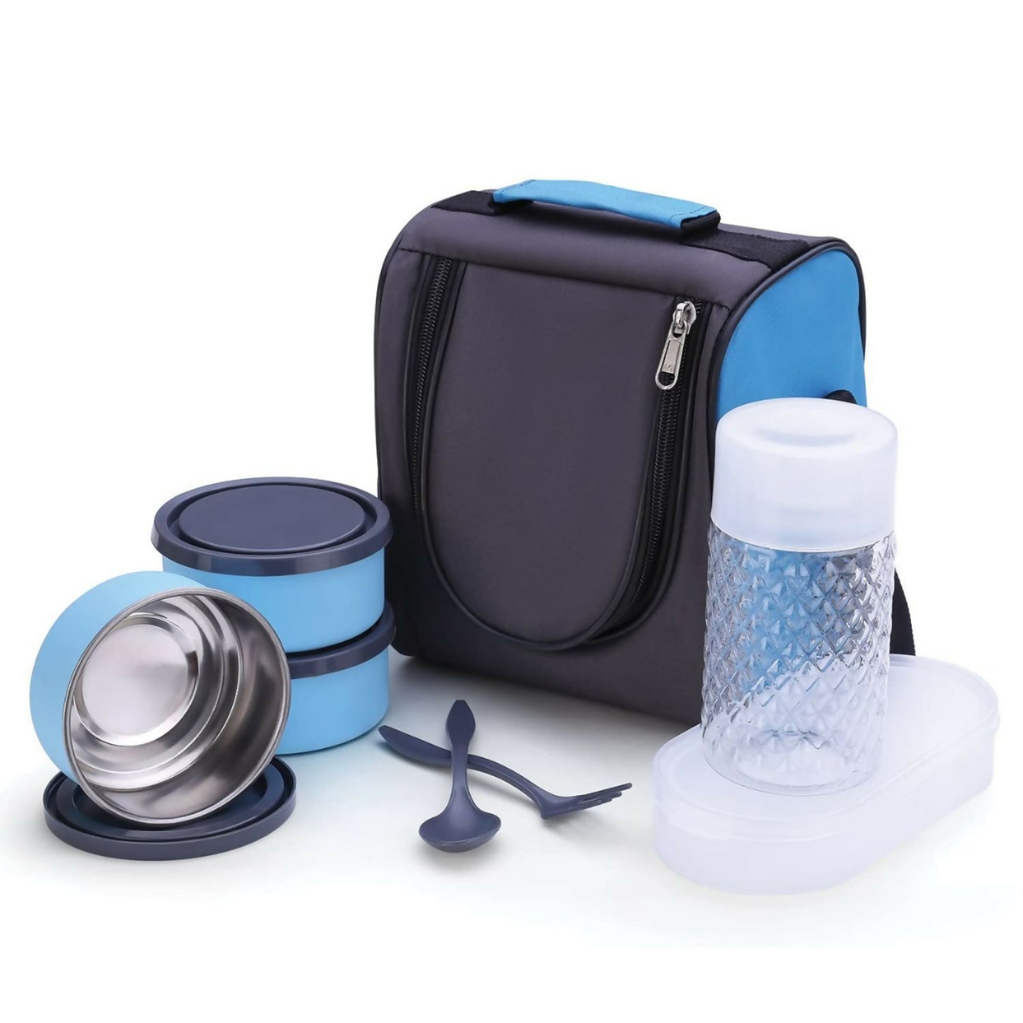 Insulated carry bag for keeping food fresh and maintaining temperature