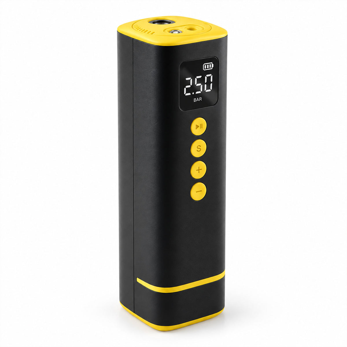 Portable Electric Car Tyre Air Pump with Digital Display and Light (1 Set)