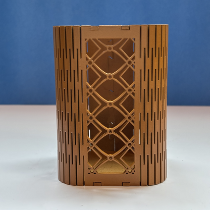 Elegant wooden pen holder presented as a thoughtful gift for professionals or students