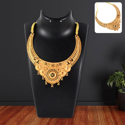 Gold-Plated Necklace Set – Elegant Traditional Jewellery | BW