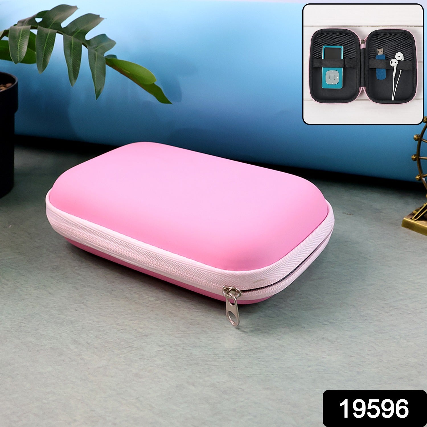 Multipurpose Hard Shell Travel Storage Case (1 Pc)