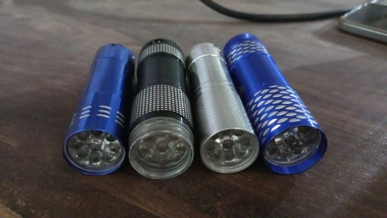 Portable Mini Torch, Super-Bright Mini 9 LED Bulb Pocket Torches - Tor ...