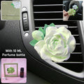 Rose Flower Car Air Freshener Clip – Stylish Floral Scent