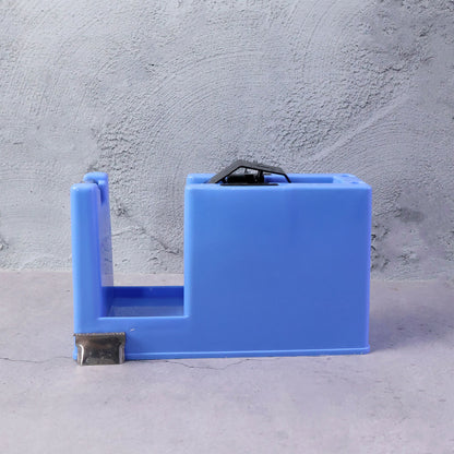 Tape dispenser utility tray with small items