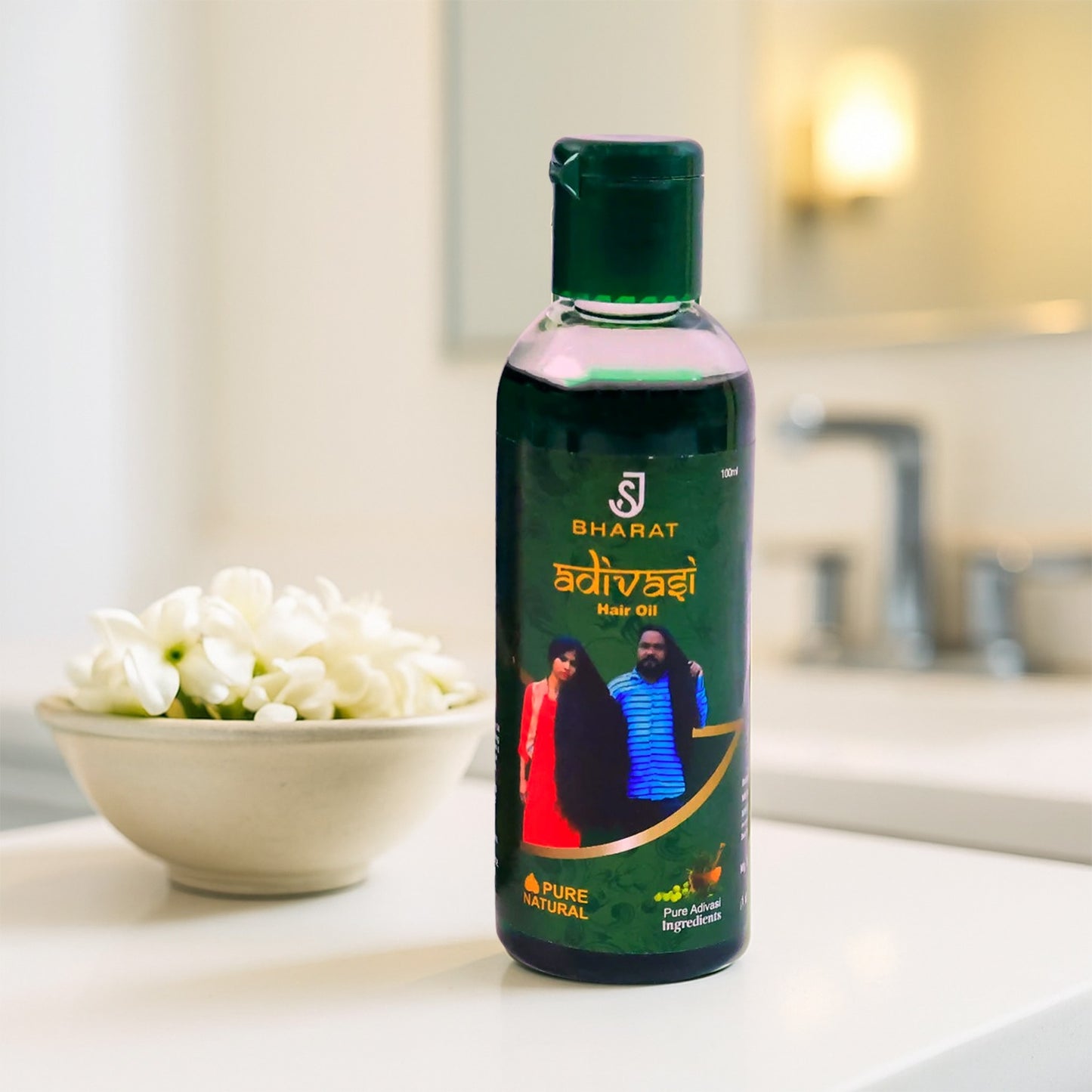 Eyelet Adivasi Hair Oil – Pure Herbal Formula for Strong & Healthy Hair – 100 ml