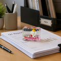 Mini Ganesha liquid glitter paper weight – Charming desk accessory