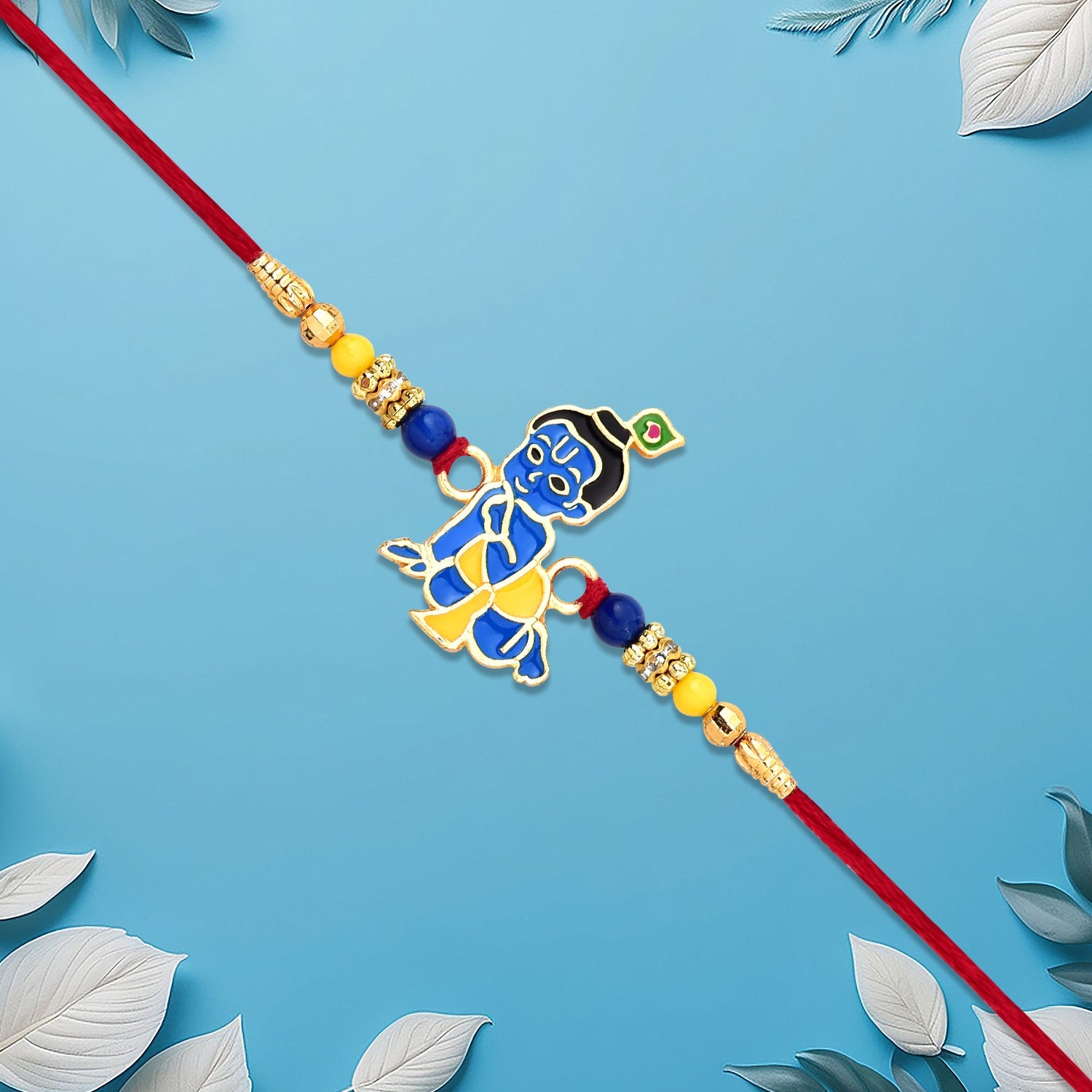 Bal Krishna Kids Rakhi Cute & Divine Raksha Bandhan Gift (5pcs)