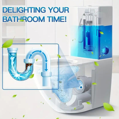 1326 ટોયલેટ ક્લીનર ફ્લશ ટેબ ઓશન બ્લુ 100 ગ્રામ