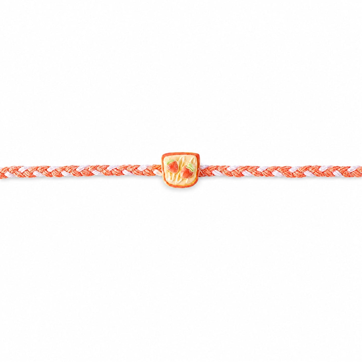 Strawberry Toast Rakhi Fun & Unique Design for Kids & Bhai (5pcs)